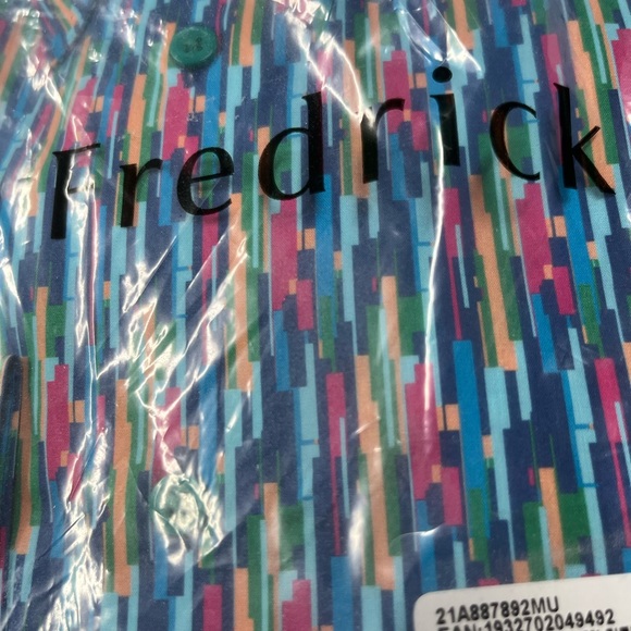 Paul Fredrick long sleeve patterned collar shirt - Picture 4 of 4